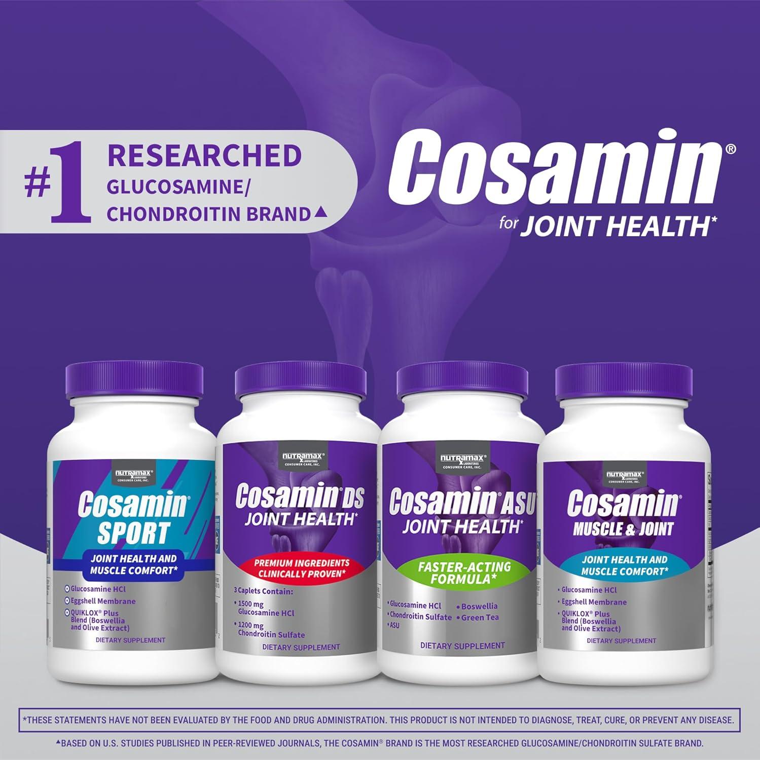 image:imageCosamin Nutramax Muscle amp Joint Works to Decrease Cartilage Breakdown Joint Health Supplement Adult Men and Women Joint Health 74 Capsules
