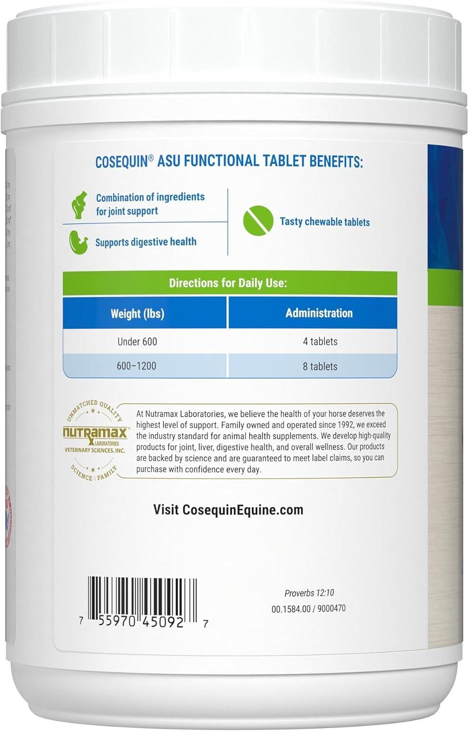 image:imageNutramax Cosequin ASU Joint amp Digestive Health Functional Tablets for Horses 240 Tablets