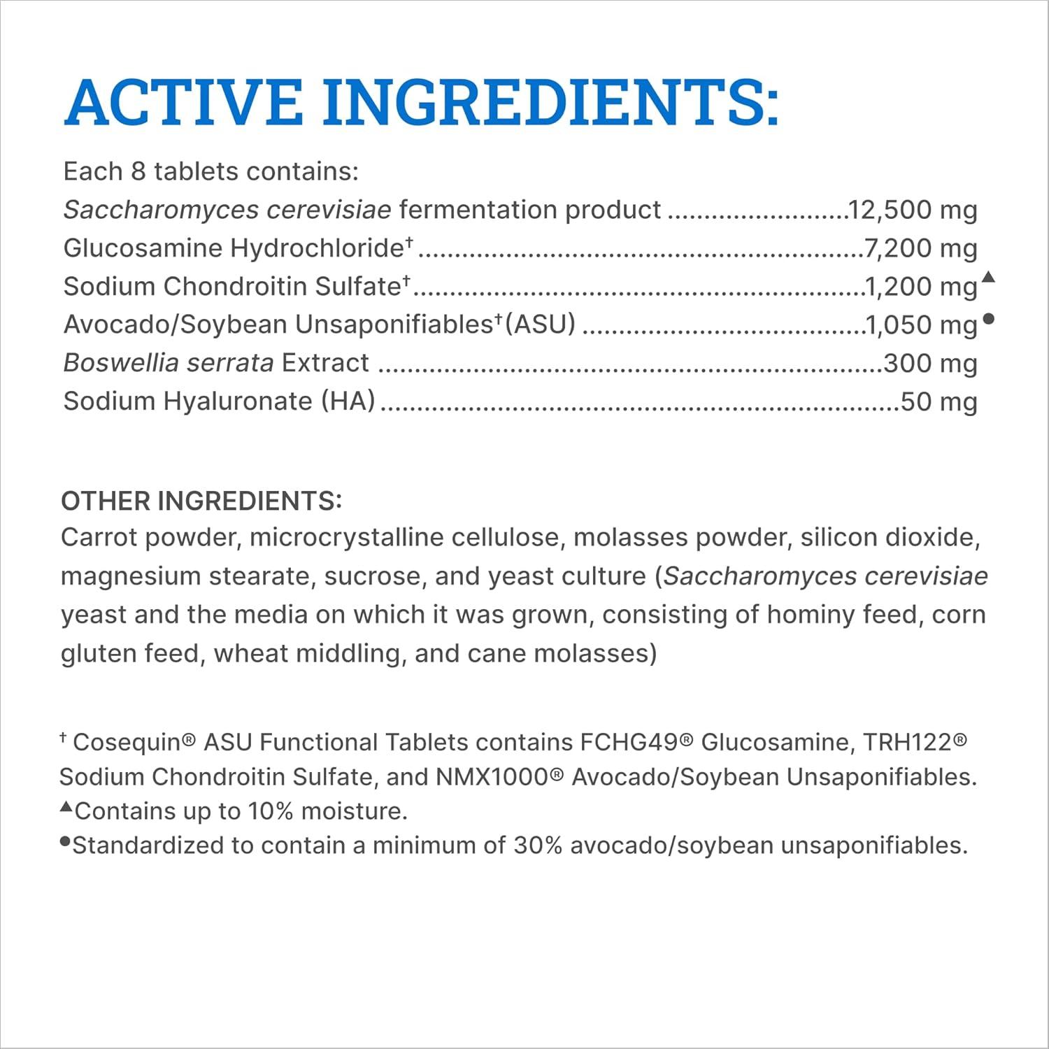 image:imageNutramax Cosequin ASU Joint amp Digestive Health Functional Tablets for Horses 240 Tablets