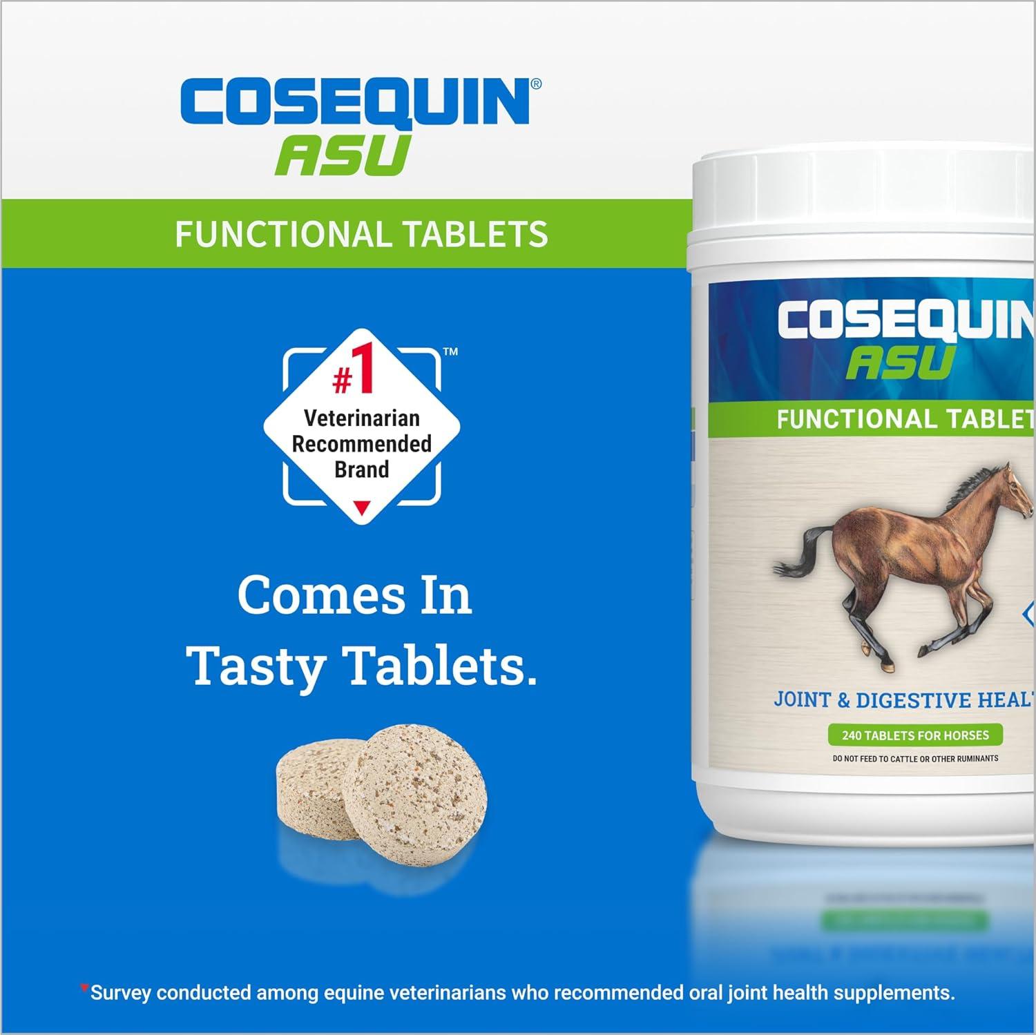 image:imageNutramax Cosequin ASU Joint amp Digestive Health Functional Tablets for Horses 240 Tablets