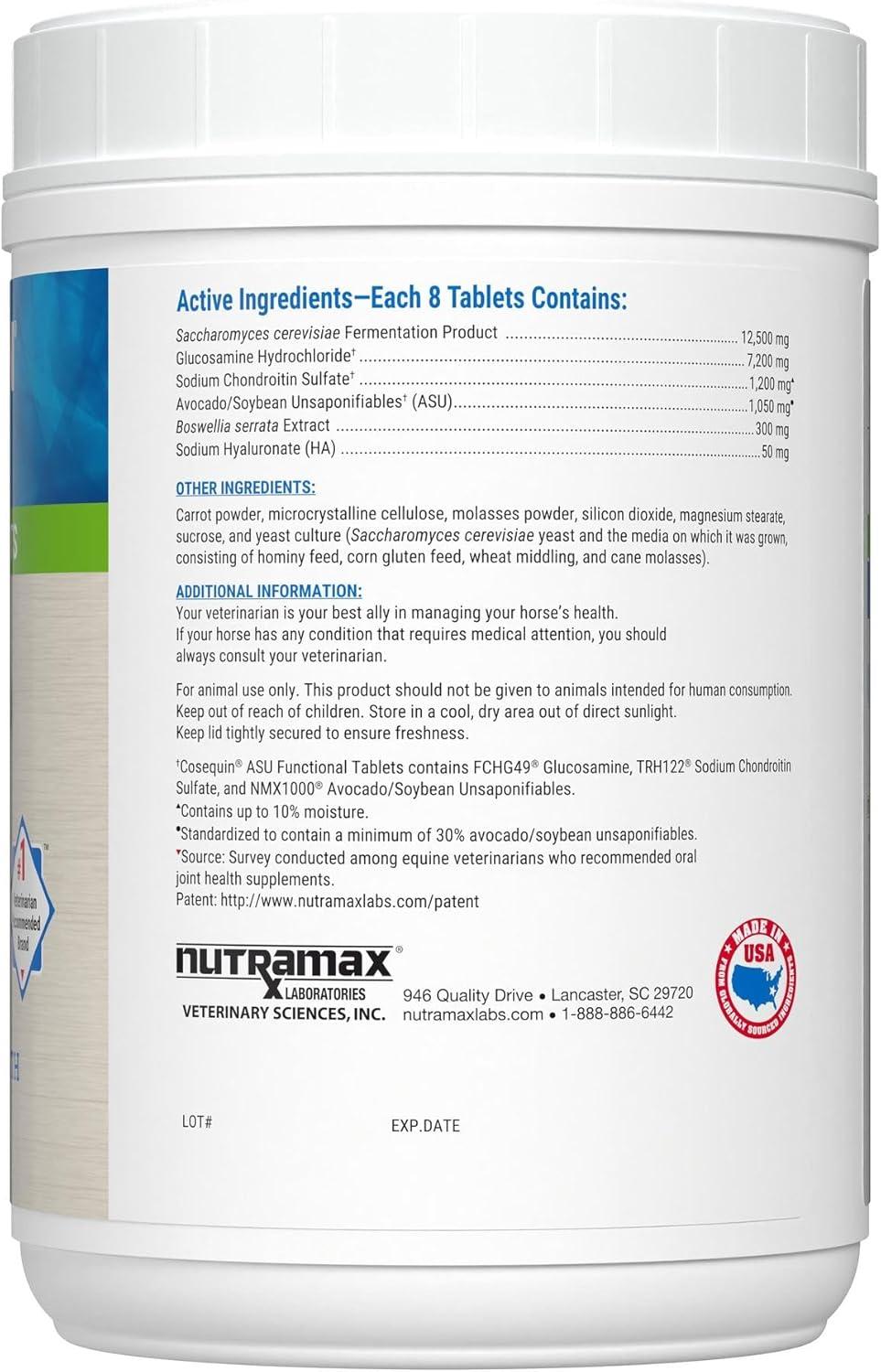 image:imageNutramax Cosequin ASU Joint amp Digestive Health Functional Tablets for Horses 240 Tablets