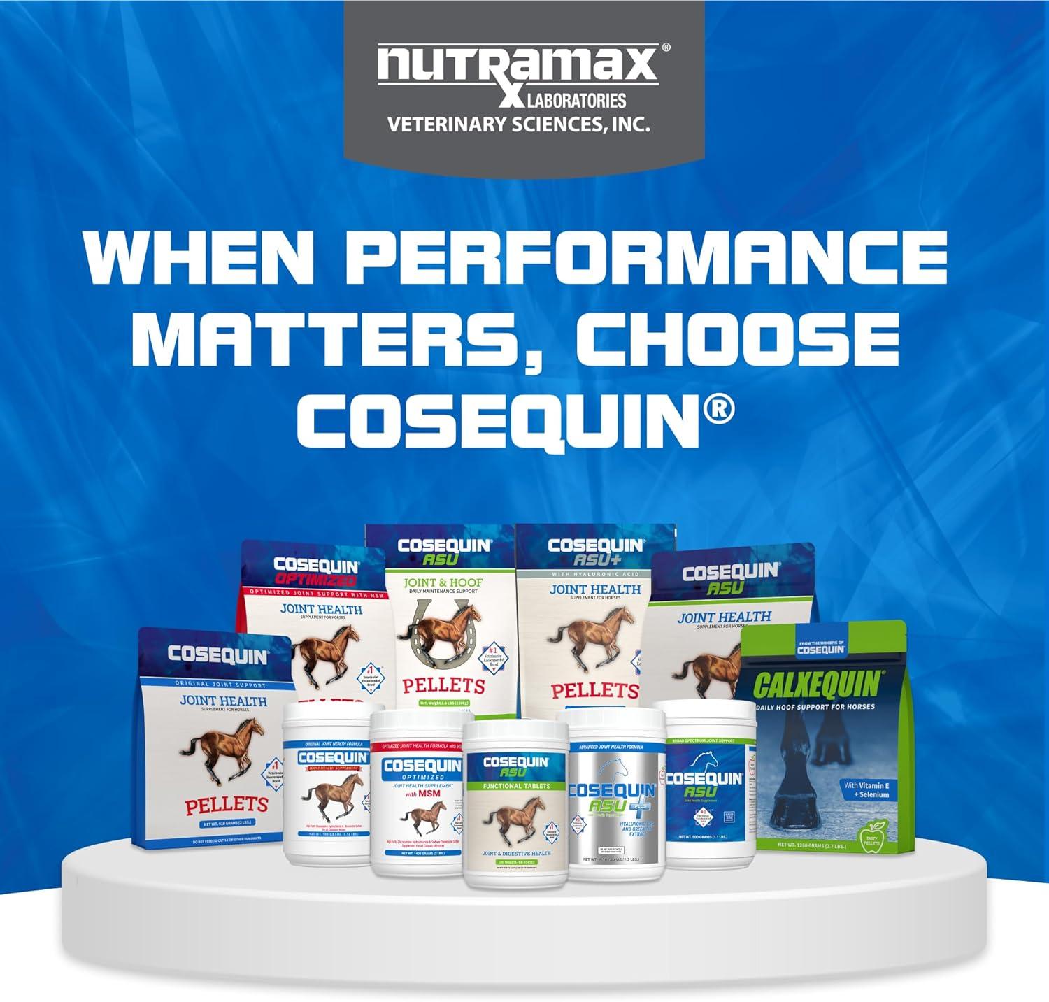 image:imageNutramax Cosequin ASU Pellets Joint Health Supplement for Horses Pellets with Glucosamine and Chondroitin 1420 Grams1320gm