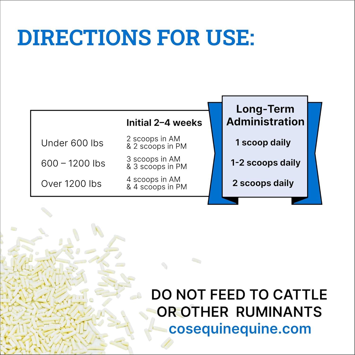 image:imageNutramax Cosequin Original Pellets Joint Health Supplement for Horses with Glucosamine and Chondroitin 910 Grams910 GRAM