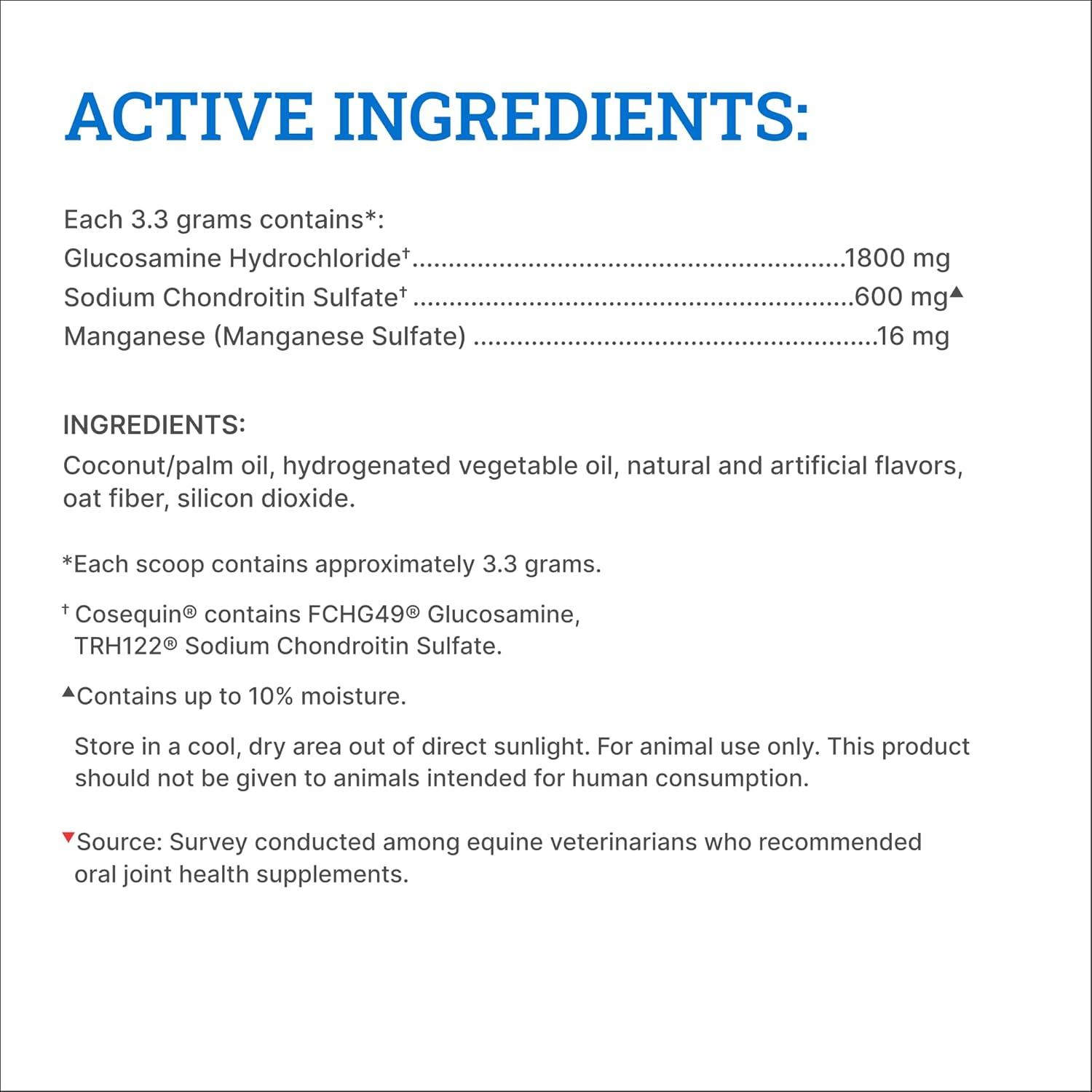 image:imageNutramax Cosequin Original Pellets Joint Health Supplement for Horses with Glucosamine and Chondroitin 910 Grams910 GRAM