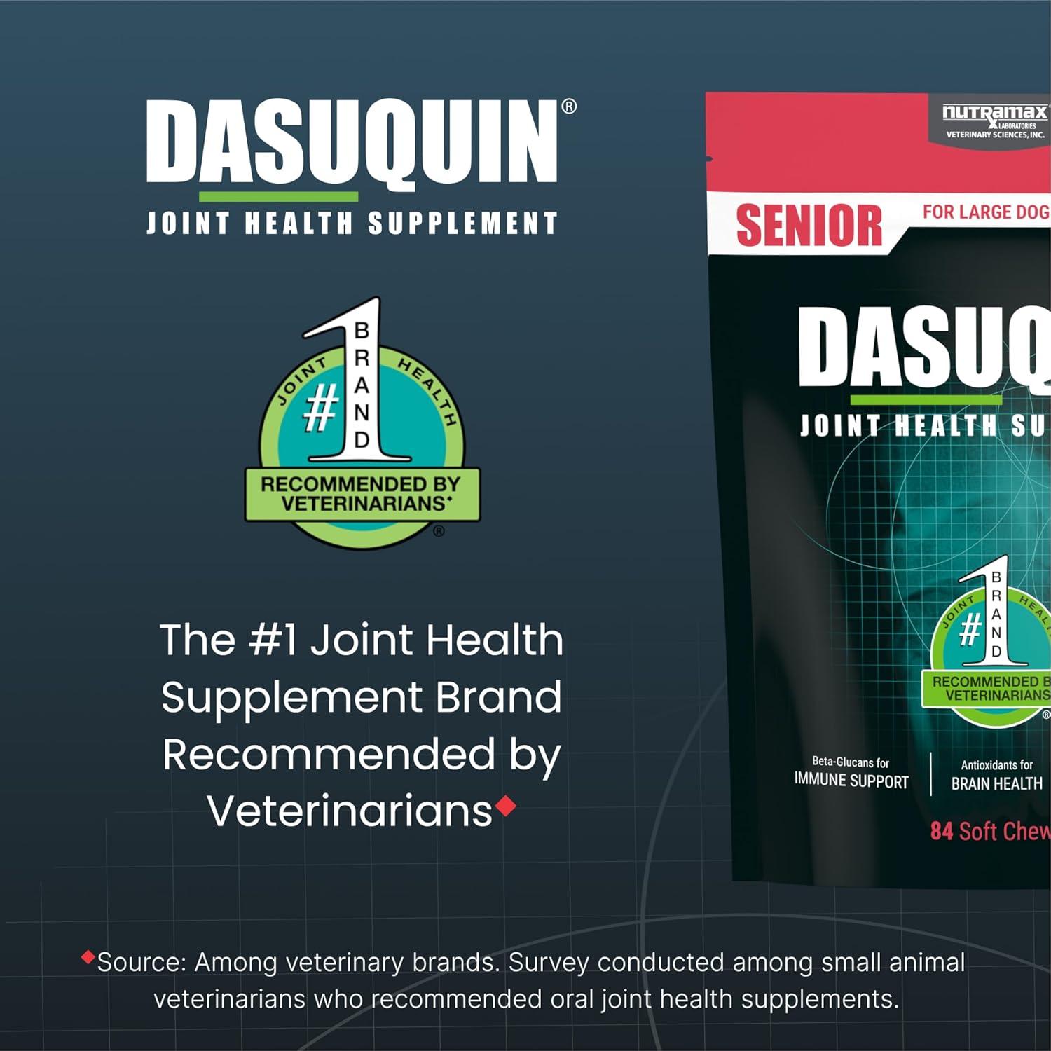 image:imageNutramax Dasuquin Joint Health Supplement for Small to Medium Senior Dogs for Immune Support Skin amp Coat Health and Brain Health 84 Soft ChewsLarge Dog