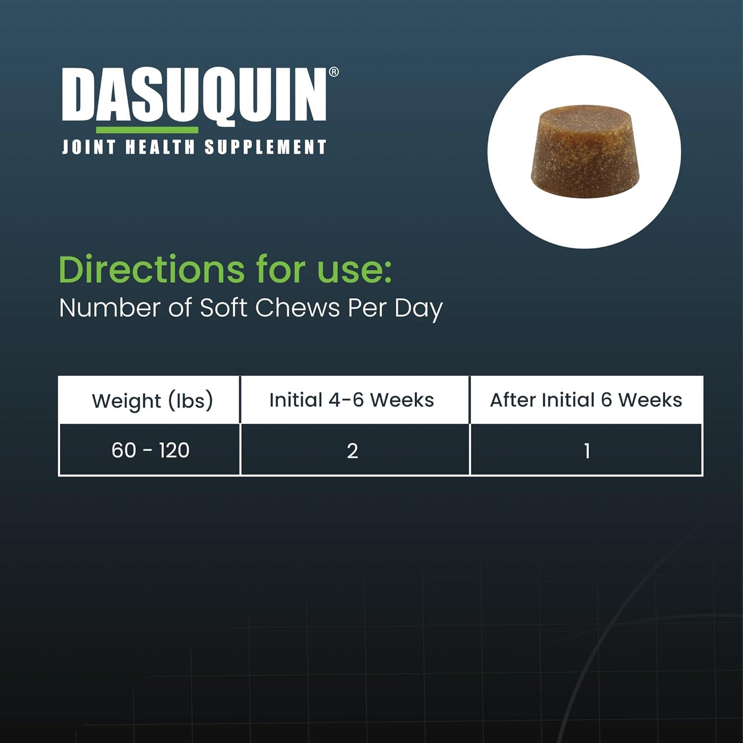 image:imageNutramax Dasuquin for Large Dogs Joint Health Supplement Contains Glucosamine for Dogs Plus Chondroitin ASU and More Supports Healthy Joints Soft Chews 150 CountLarge Dog 84 Count Pack of 1