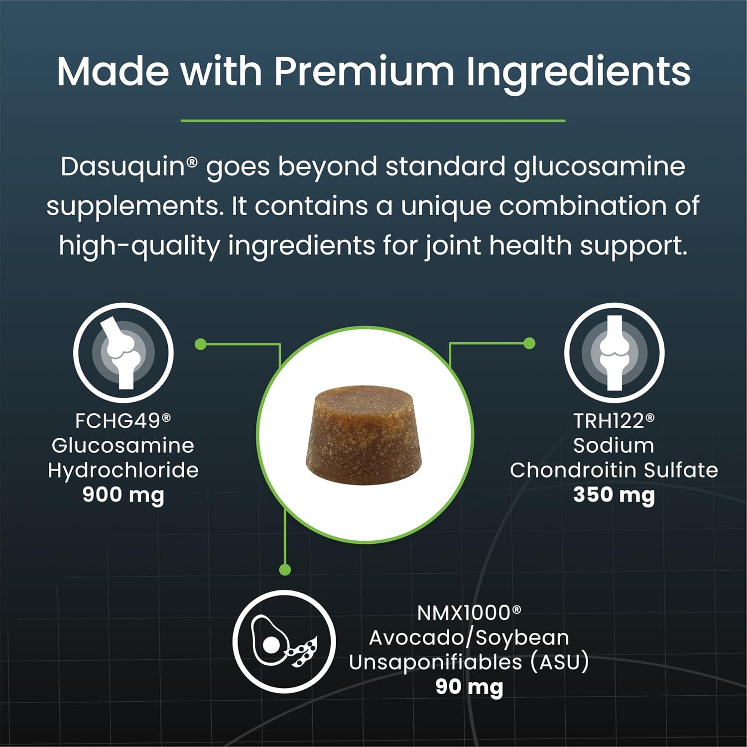 image:imageNutramax Dasuquin for Large Dogs Joint Health Supplement Contains Glucosamine for Dogs Plus Chondroitin ASU and More Supports Healthy Joints Soft Chews 150 CountLarge Dog 84 Count Pack of 1