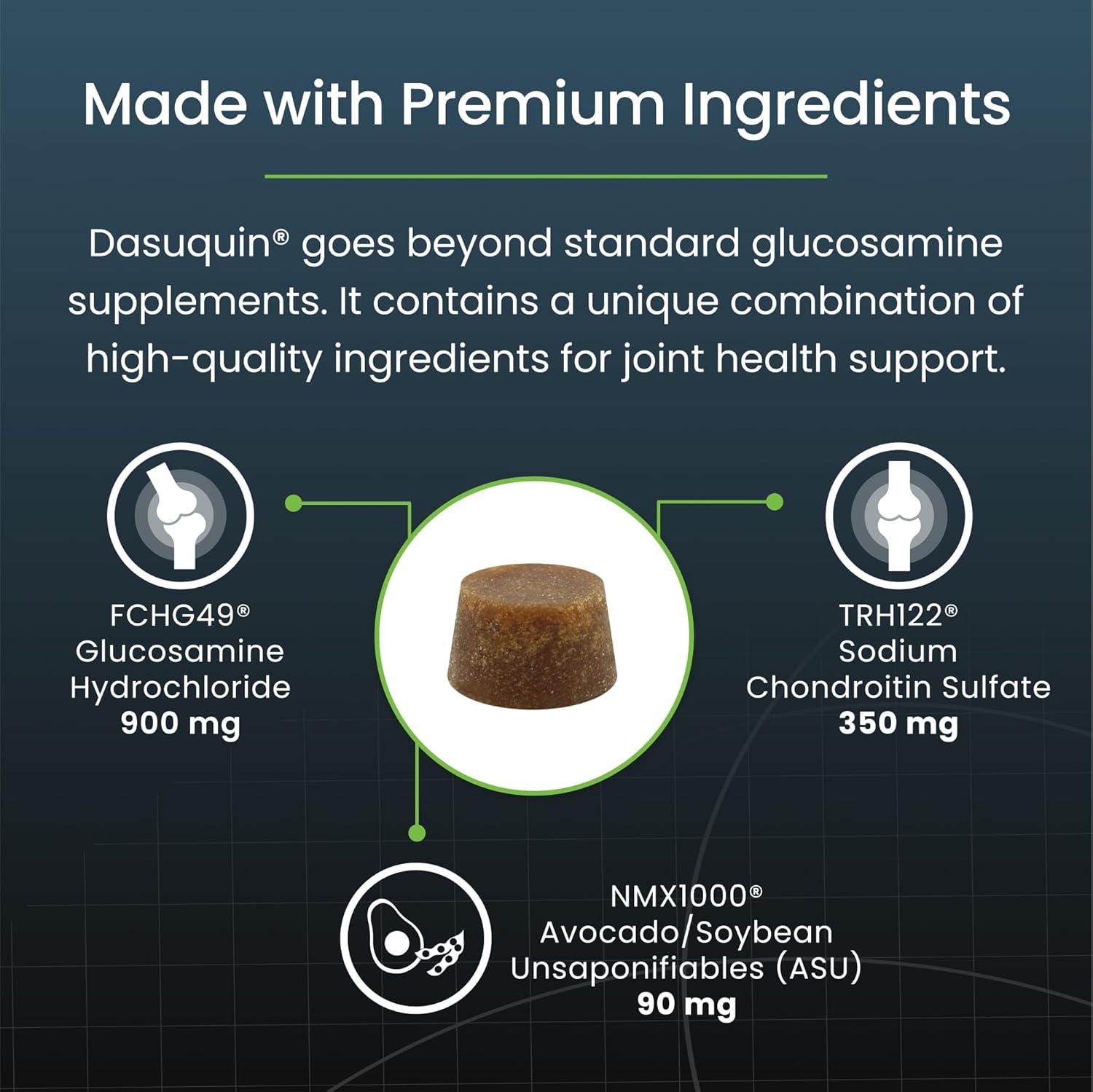 image:imageNutramax Dasuquin for Large Dogs Joint Health Supplement Contains Glucosamine for Dogs Plus Chondroitin ASU and More Supports Healthy Joints Soft Chews 150 CountLarge Dog 150 Count Pack of 1