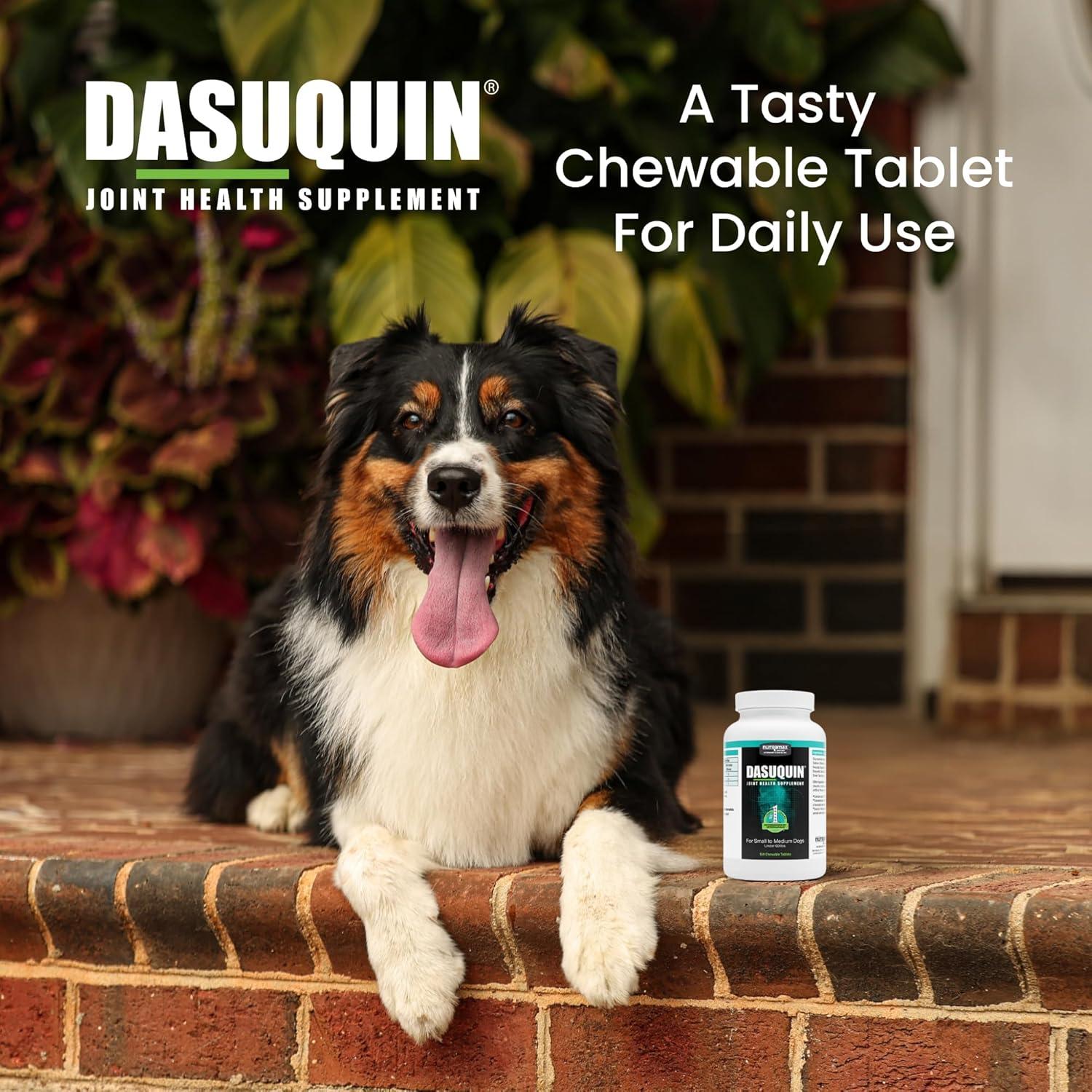 image:imageNutramax Dasuquin for Small to Medium Dogs Joint Health Supplement Contains Glucosamine for Dogs Plus Chondroitin ASU and More Supports Healthy Joints Chewable Tablets 150 CountUnder 60Pound