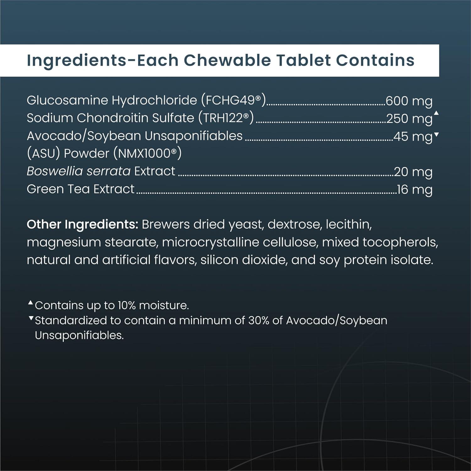 image:imageNutramax Dasuquin for Small to Medium Dogs Joint Health Supplement Contains Glucosamine for Dogs Plus Chondroitin ASU and More Supports Healthy Joints Chewable Tablets 150 CountUnder 60Pound