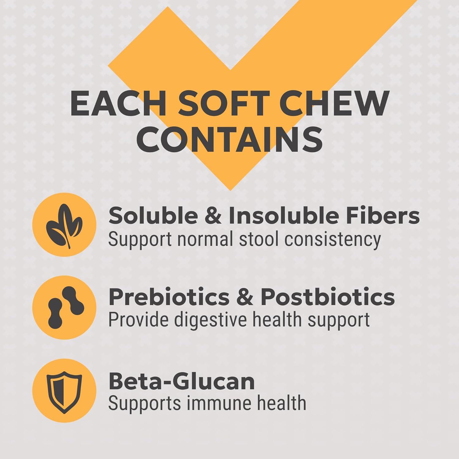 image:imageNutramax Filaquin Anal Gland Supplement for Dogs from The Same Company as Cosequin amp Proviable with Pre amp Postbiotics and Psyllium Husk Fiber to Support Anal Gland Health 90 Count Soft Chews