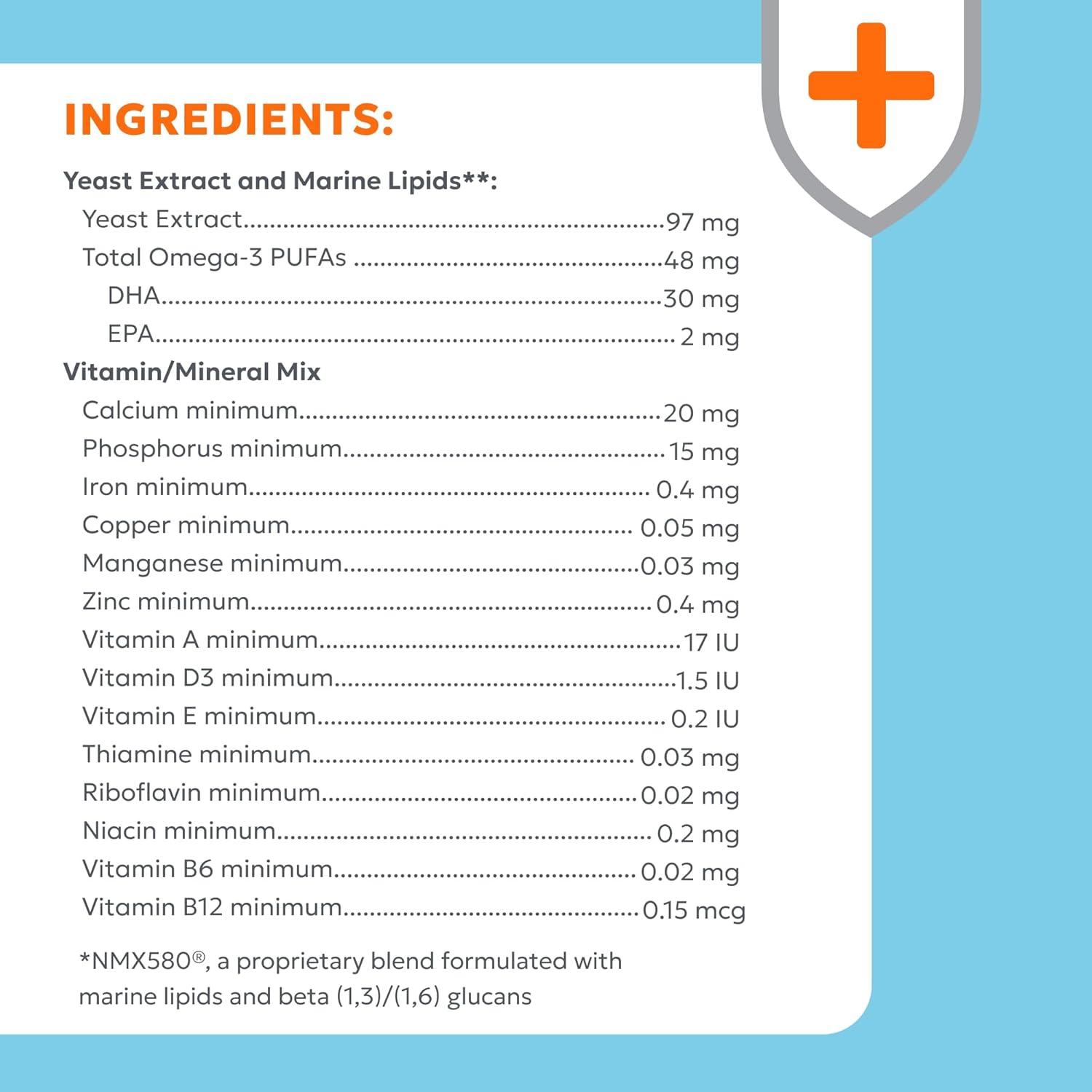 image:imageNutramax Imuquin Immune Health Supplement Powder for Cats with Beta Glucans Marine Lipids Vitamins and Minerals 30 Packets Updated Version60 packets