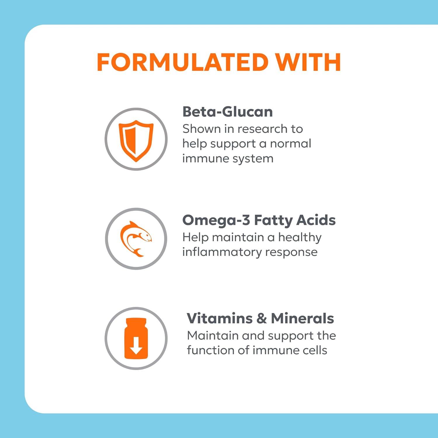 image:imageNutramax Imuquin Immune Health Supplement Powder for Cats with Beta Glucans Marine Lipids Vitamins and Minerals 30 Packets Updated Version60 packets