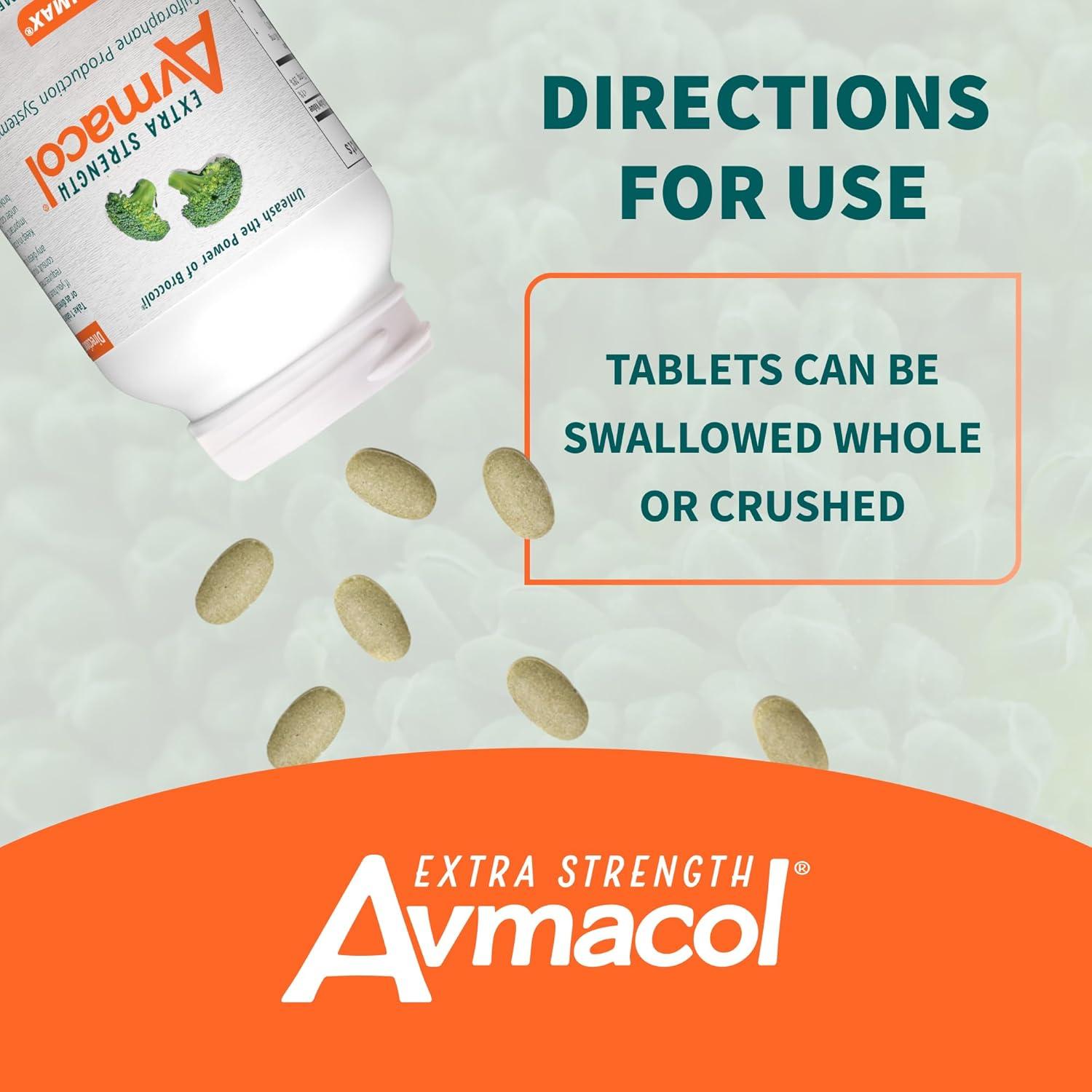 image:imageNutramax Laboratories Avmacol Extra Strength 1 Researched SulforaphaneProducing Brand for Detoxification with Glucoraphanin and Active Myrosinase Immune Health Adults amp Children 30 Tablets30 Count Pack of 1