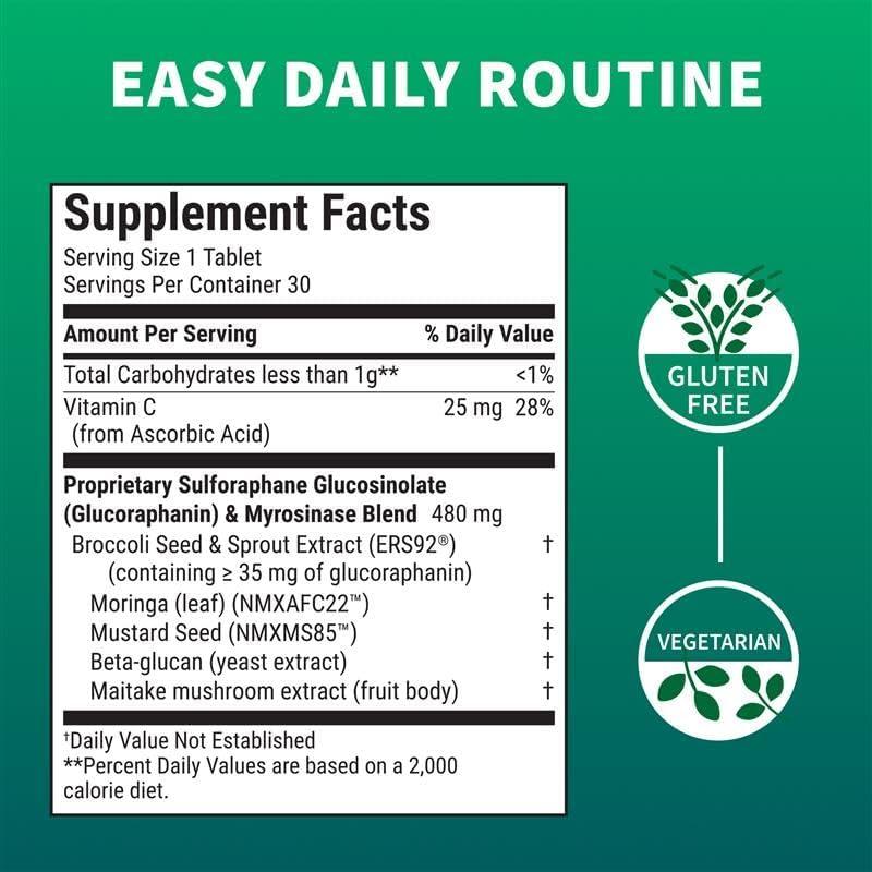 image:imageNutramax Laboratories Avmacol Extra Strength 1 Researched SulforaphaneProducing Brand for Detoxification with Glucoraphanin and Active Myrosinase Immune Health Adults amp Children 30 Tablets30 Count Pack of 2