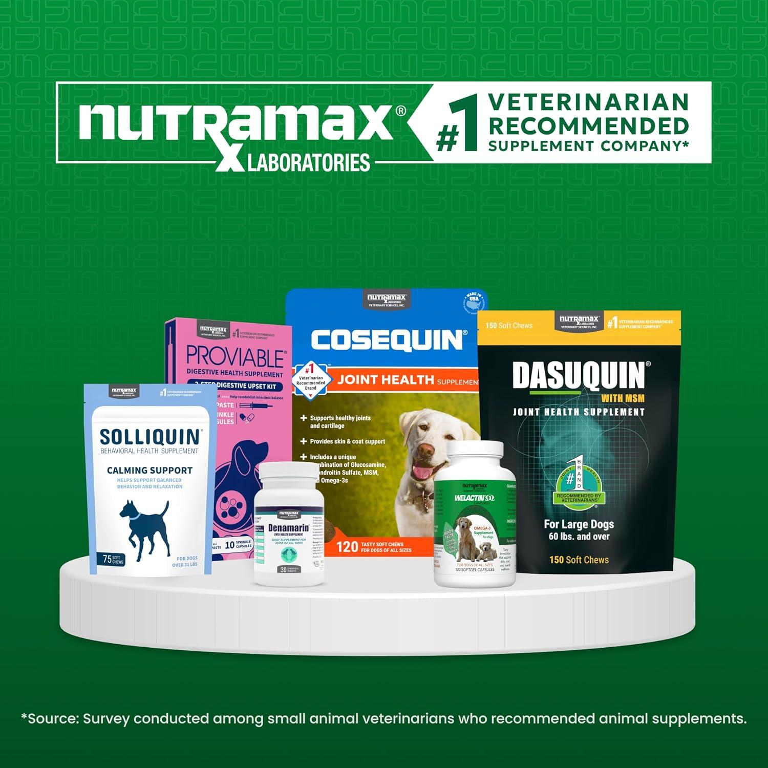 image:imageNutramax Laboratories Cobalequin B12 Supplement for Medium to Large Dogs 45 Chewable Tablets Hydrolyzed Chicken 208 ouncesDogs Only