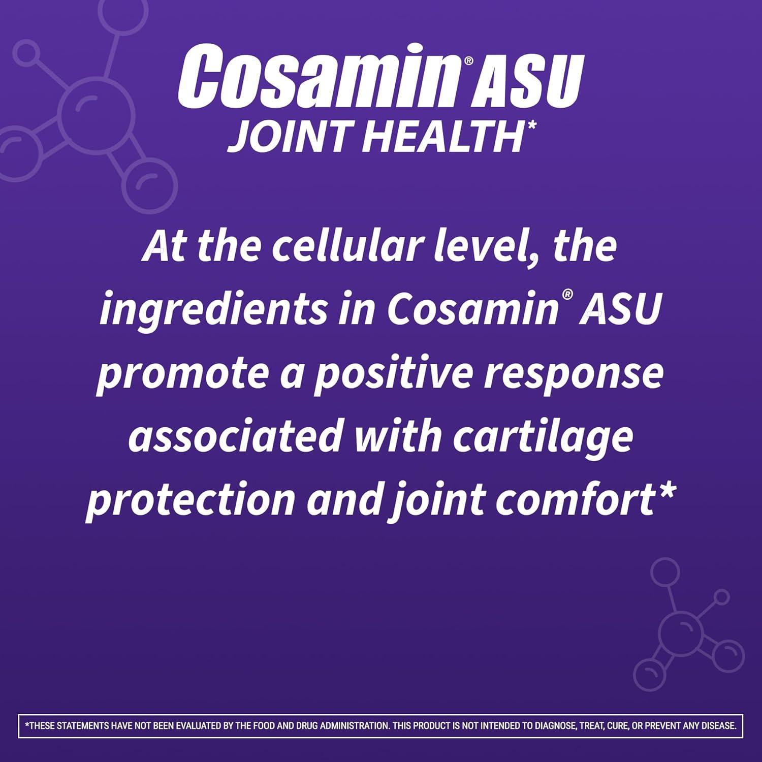 image:imageNutramax Laboratories Cosamin ASU Joint Health Supplement with Glucosamine Chondroitin amp ASU for Adult Men amp Women Joint Supplement 150 Capsules150 Count Pack of 1
