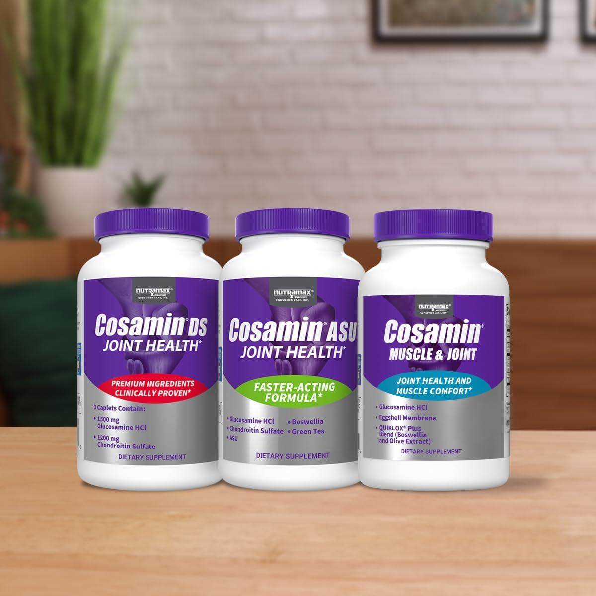 image:imageNutramax Laboratories Cosamin ASU Joint Health Supplement with Glucosamine Chondroitin amp ASU for Adult Men amp Women Joint Supplement 150 Capsules230 count Pack of 1