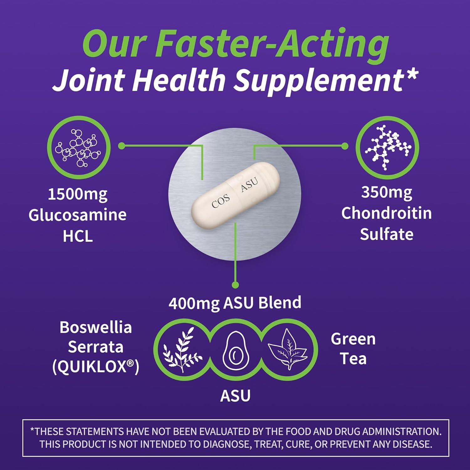 image:imageNutramax Laboratories Cosamin ASU Joint Health Supplement with Glucosamine Chondroitin amp ASU for Adult Men amp Women Joint Supplement 150 Capsules230 count Pack of 1