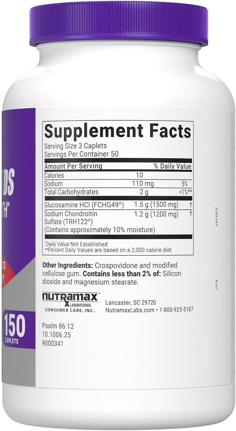 image:imageNutramax Laboratories Cosamin DS Joint Health Supplement with Glucosamine amp Chondroitin for Adult Men amp Women Joint Supplement 180 Capsules150 Caplets