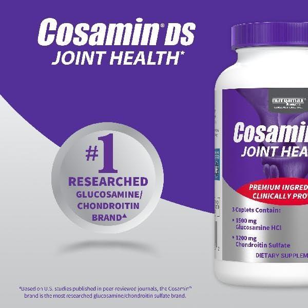 image:imageNutramax Laboratories Cosamin DS Joint Health Supplement with Glucosamine amp Chondroitin for Adult Men amp Women Joint Supplement 180 Capsules210 Count Pack of 1