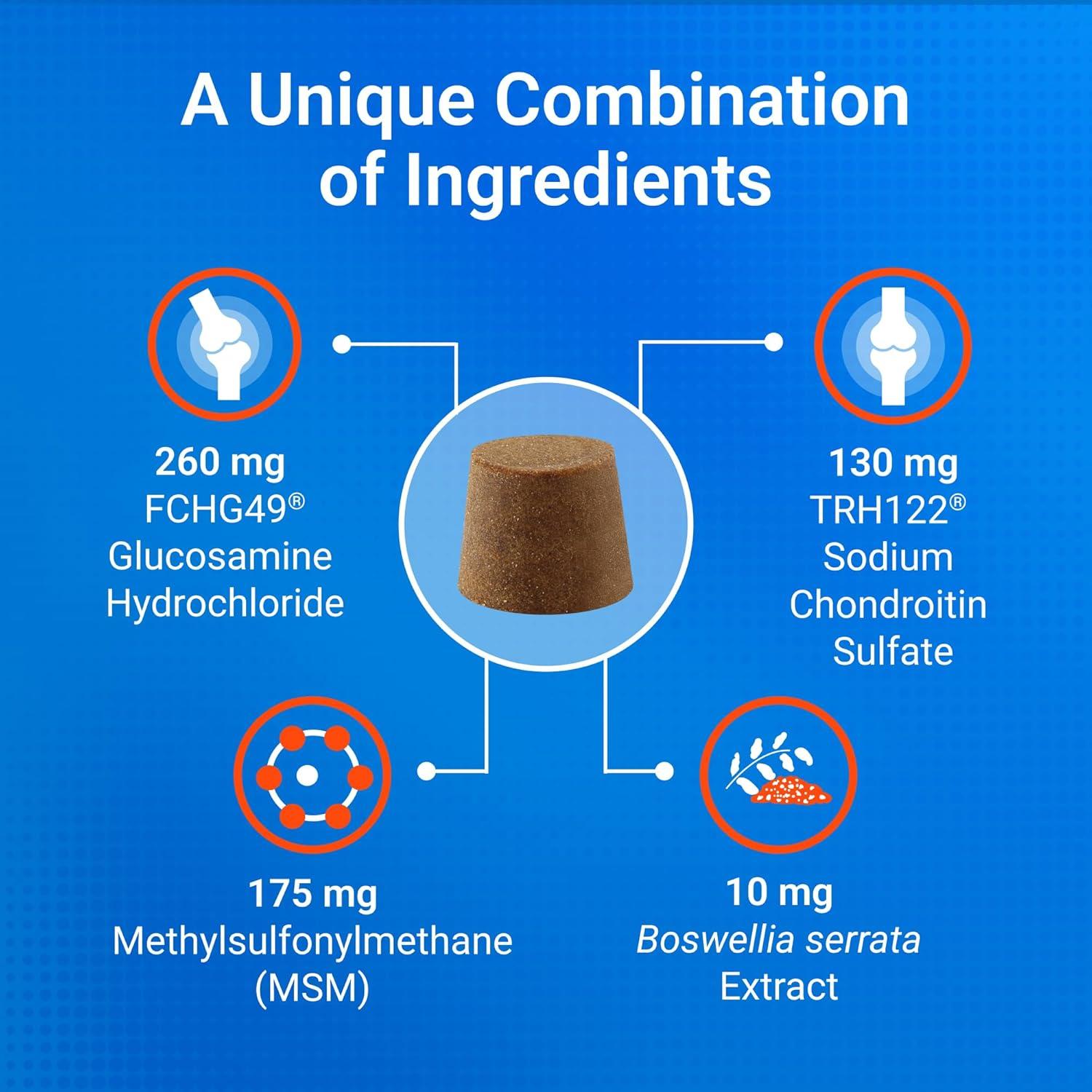 image:imageNutramax Laboratories Cosequin Plus MSM amp Boswellia Mini Sized Soft Chews1 Count Pack of 1