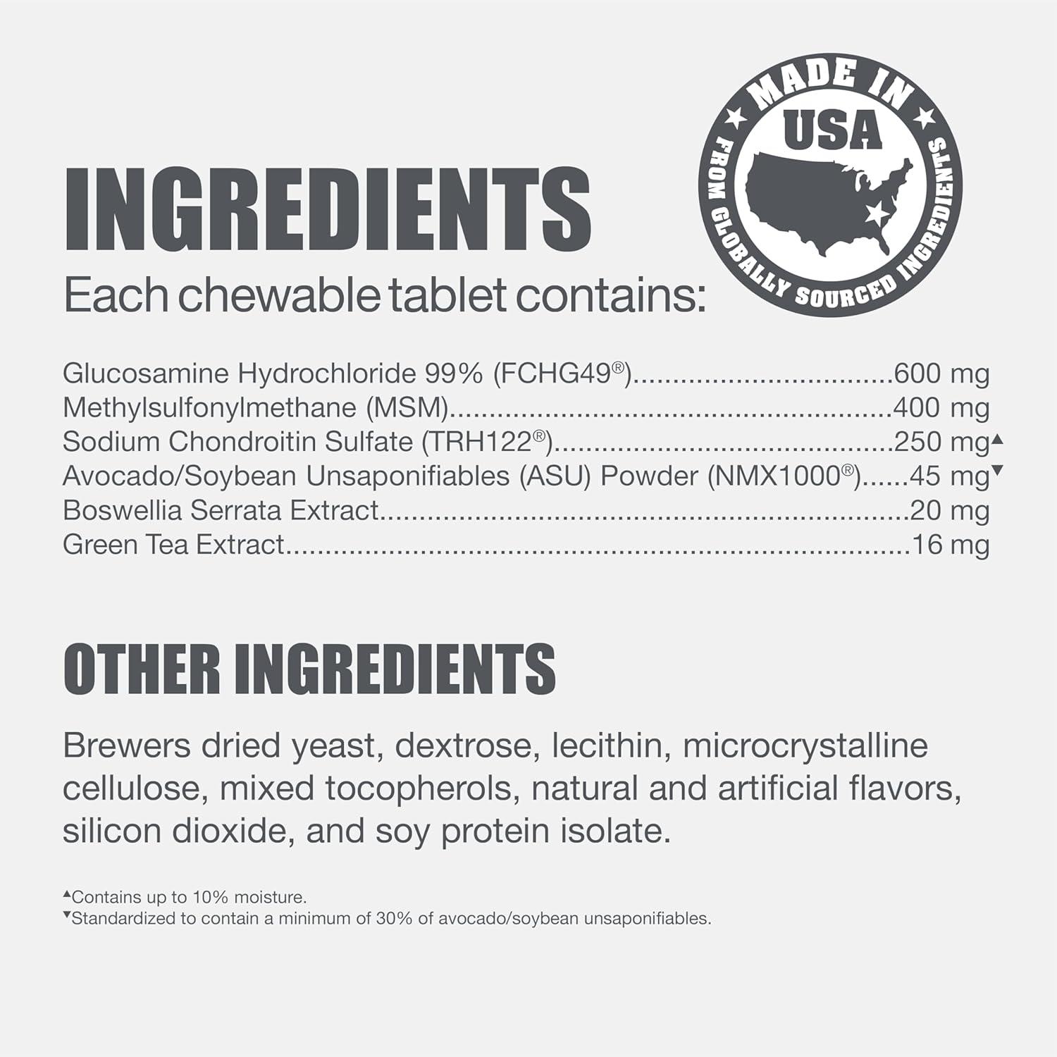 image:imageNutramax Laboratories Dasuquin with MSM Chewable Tablets For SmallMedium Dog