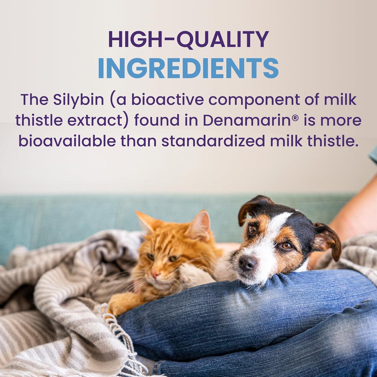 image:imageNutramax Laboratories Denamarin Liver Health Supplement for Small Dogs and Cats With SAdenosylmethionine SAMe and Silybin 30 Tablets