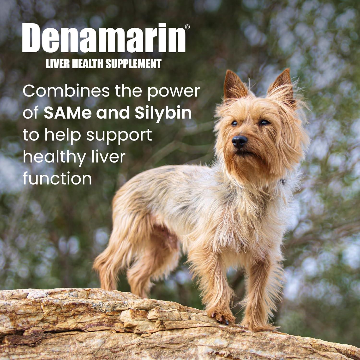image:imageNutramax Laboratories Denamarin Liver Health Supplement for Small Dogs and Cats With SAdenosylmethionine SAMe and Silybin 30 Tablets