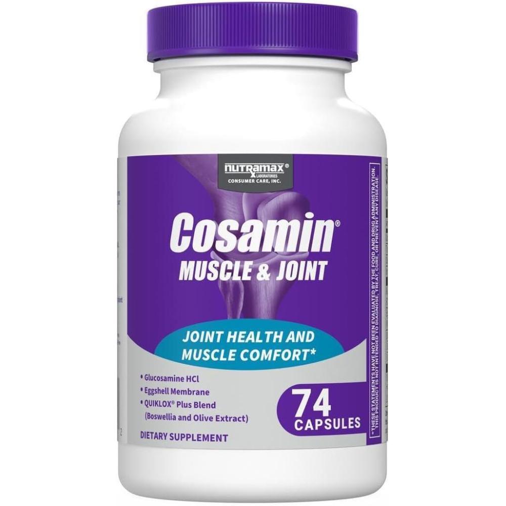 image:imageCosamin Nutramax Muscle amp Joint Works to Decrease Cartilage Breakdown Joint Health Supplement Adult Men and Women Joint Health 74 Capsules