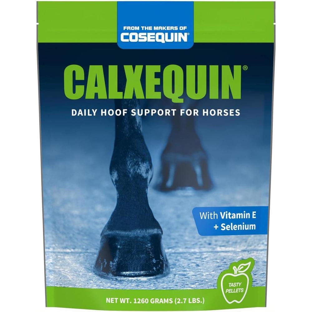 image:imageNutramax Calxequin Pellets Daily Hoof Support for Horses with Biotin Vitamin E amp Selenium 1260 Grams from The Makers of Cosequin