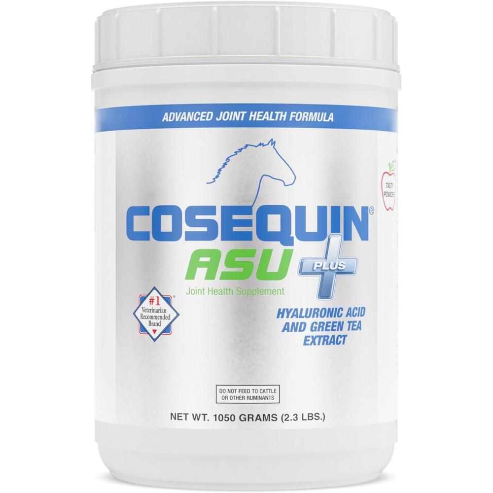 image:imageNutramax Cosequin ASU Joint Health Supplement for Horses  Powder with Glucosamine Chondroitin MSM ASU Green Tea Extract and Hyaluronic Acid 1050 Grams1050g