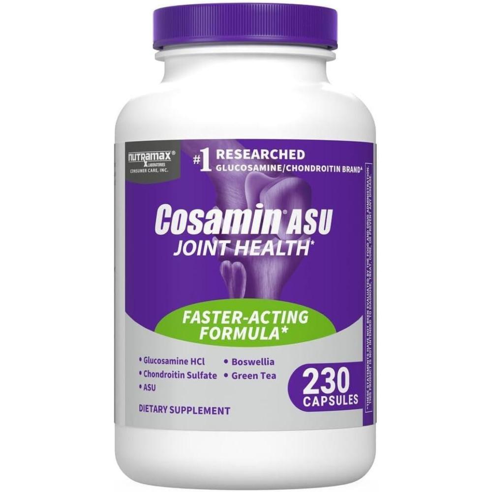 image:imageNutramax Laboratories Cosamin ASU Joint Health Supplement with Glucosamine Chondroitin amp ASU for Adult Men amp Women Joint Supplement 150 Capsules230 count Pack of 1