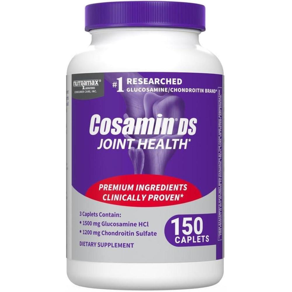 image:imageNutramax Laboratories Cosamin DS Joint Health Supplement with Glucosamine amp Chondroitin for Adult Men amp Women Joint Supplement 180 Capsules150 Caplets