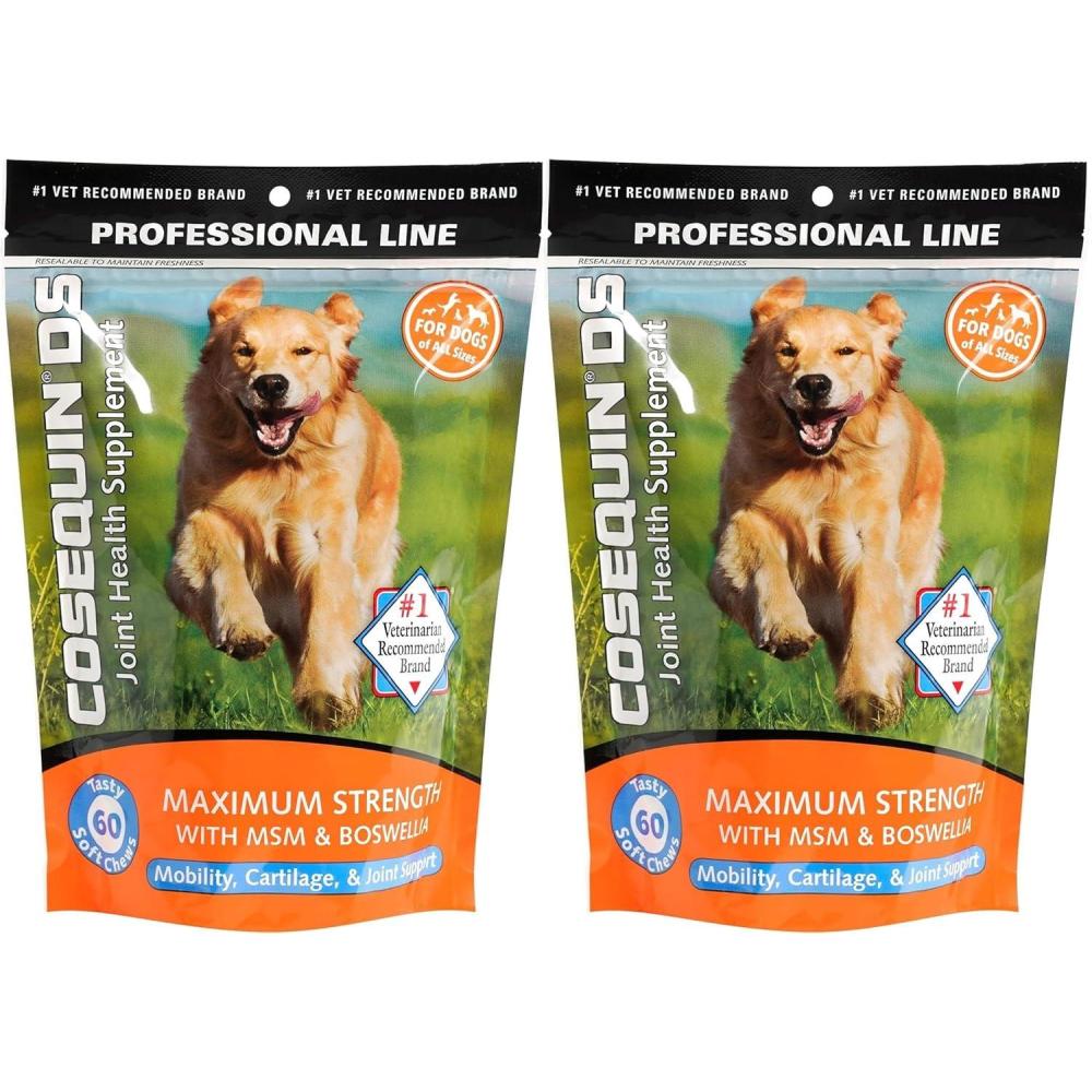 image:imageNutramax Laboratories Cosequin DS Plus MSM Professional Line for Dogs 60 Soft Chews60 soft chews Pack of 2