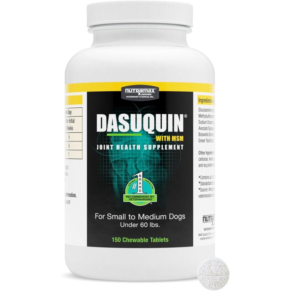 image:imageNutramax Laboratories Dasuquin with MSM Chewables SmallMedium Dog 150 Count WhiteSmallMedium Dog