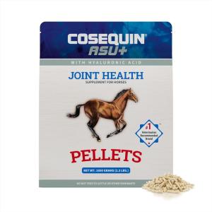 Nutramax Cosequin ASU Plus Joint Health Supplement for Horses – Pellets with Glucosamine, Chondroitin, MSM, ASU, ALA, and Hyaluronic Acid, 1050 Grams