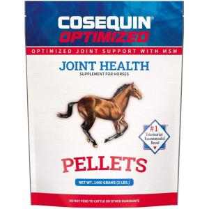 Nutramax Cosequin Optimized with MSM Joint Health Supplement for Horses – Powder with Glucosamine and Chondroitin, 1400 Grams(1400 Grams)
