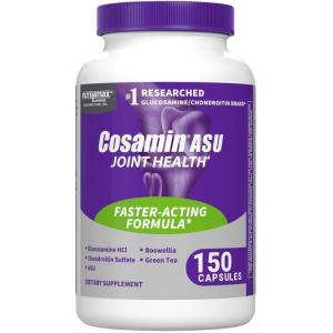 Nutramax Laboratories Cosamin® ASU Joint Health Supplement with Glucosamine, Chondroitin & ASU for Adult Men & Women, Joint Supplement, 150 Capsules(150 Count (Pack of 1))