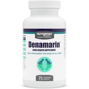 Nutramax Laboratories Denamarin for Dogs Chewable Tablets – 75 Count(75 Count)
